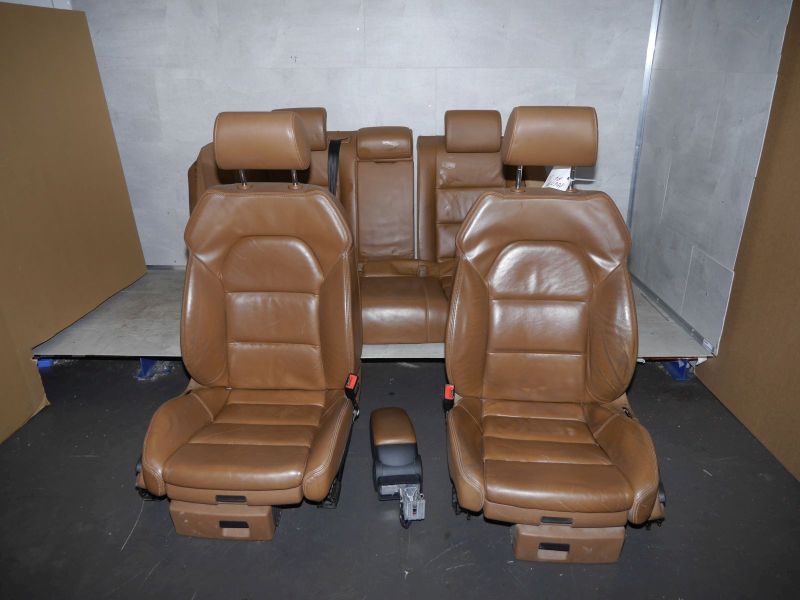 Sitze komplett Sitzbezüge Valcona-Leder AUDI A4 AVANT (8ED, B7) 3.0 TDI  QUATTRO