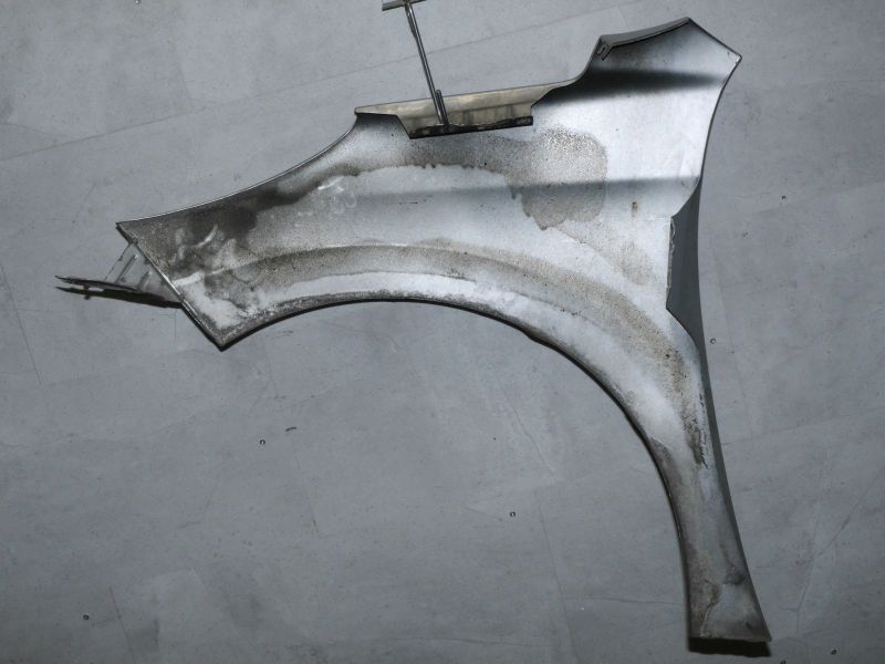 Kotflügel rechts vorn EZR / Aluminium Grau -met.PEUGEOT 207 (WA, WC) 1.4 16V